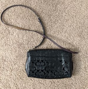 Black Coach Crossbody Bag